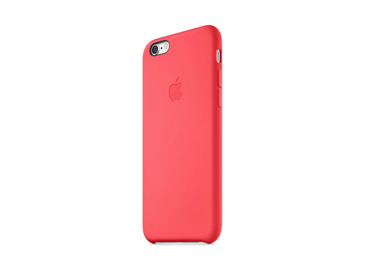 iPhone 6シリコンケース - ピンク＆ゴールド後